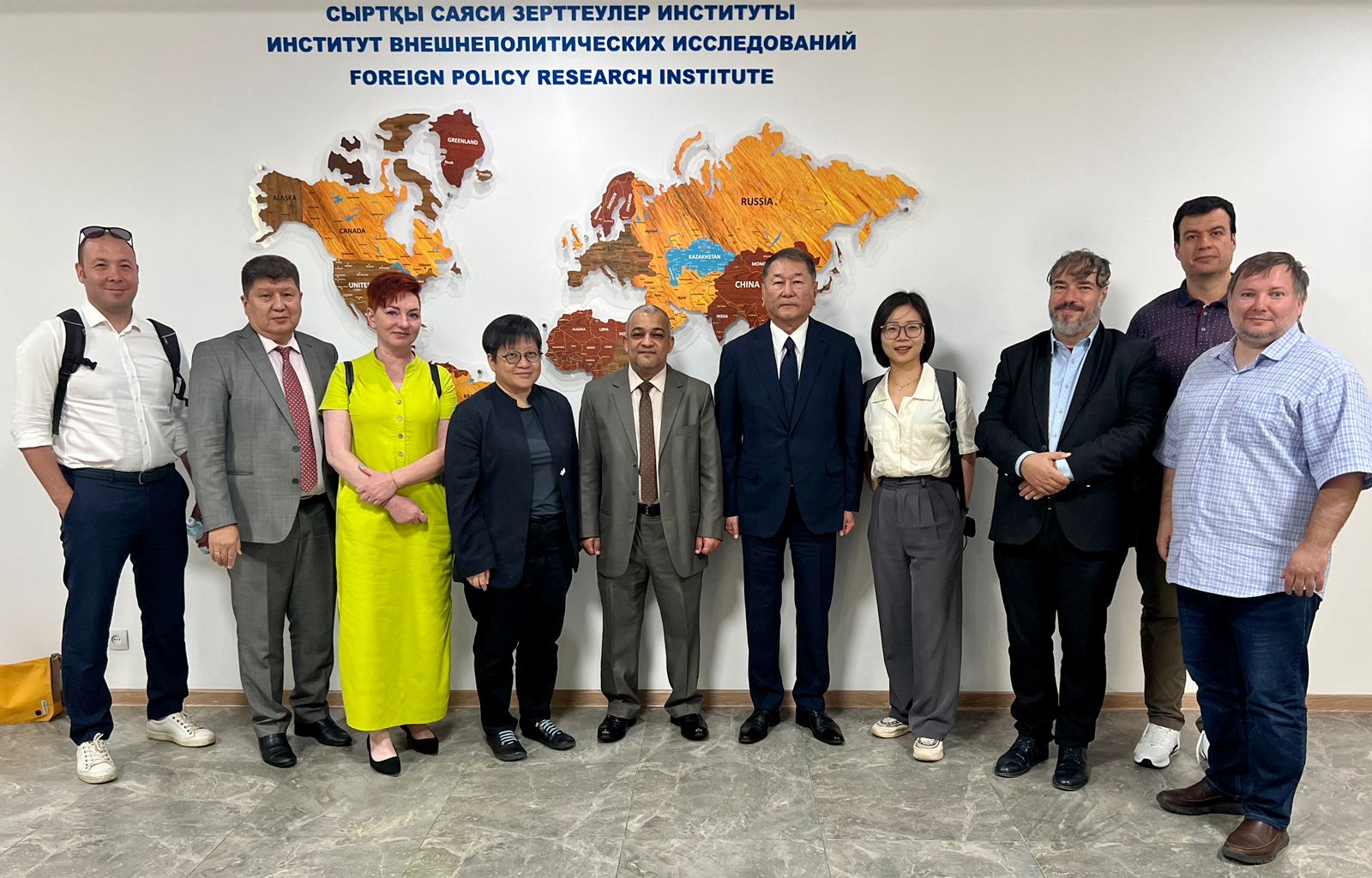 Басқарма Төрағасының шетелдік БАҚ өкілдерімен кездесуі